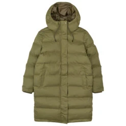Women's Hooded Puffer Coat - Coat