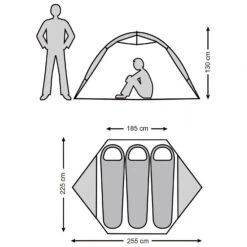 Stoic Njavve 3P Tent - 3-person Tent 25 Stoic Njavve 3P Tent - 3-person Tent -Adventure Gear Shop stoic njavve 3p tent 3 person tent detail 11