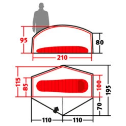 Wechsel Trailrunner - 1-person Tent -Adventure Gear Shop wechsel trailrunner 1 person tent detail 6